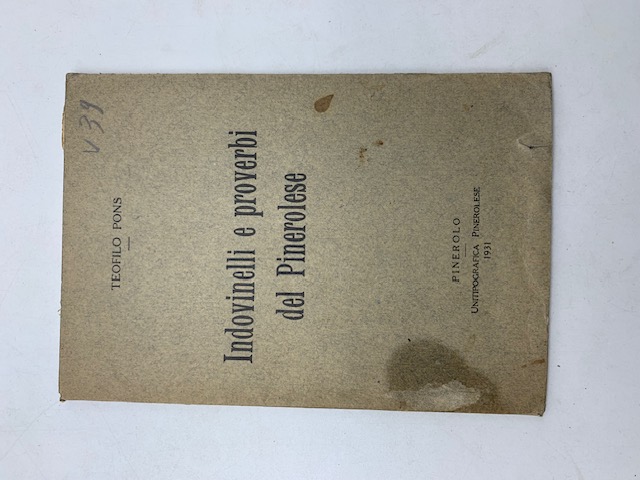 Indovinelli e proverbi del Pinerolese